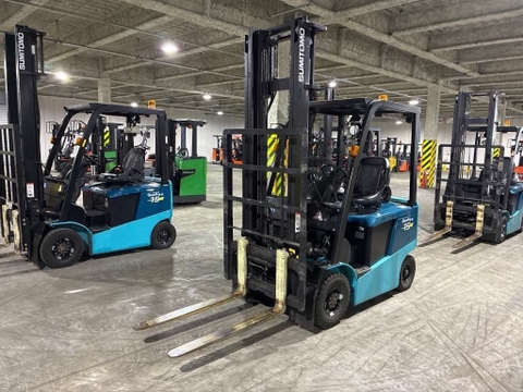 Xe nâng điện 1.5 tấn SUMITOMO 41FB15PXIII Đời 2020 - Nâng Cao 4m (Dịch Giá)