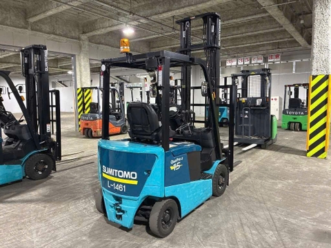 Xe nâng điện 1.5 tấn SUMITOMO 41FB15PXIII Đời 2020 - Nâng Cao 4.53m