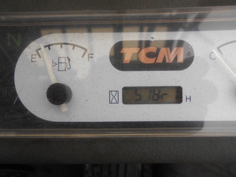 Xe nâng dầu cũ 2.5 tấn TCM FD25T3 Đời 2011 (Số Tự Động - Gật Gù)