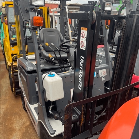 Xe nâng điện cũ 1.5 tấn TCM FB15-8 ngồi lái chạy lướt 2600h đời 2019 - 7P142459