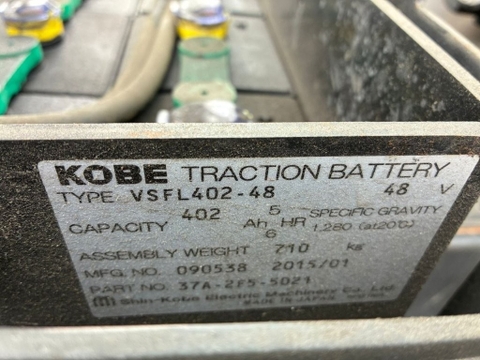 Xe nâng điện 1.5 tấn KOMATSU FB15-12 Hoạt Động Ít (Đời 2015)