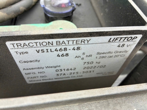 Xe nâng điện 1.5 tấn KOMATSU FB15-12 Đời 2022 (Siêu Lướt - Pin LIFTOP)