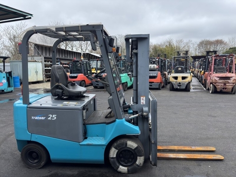 Xe nâng điện ngồi lái 2.5 tấn NICHIYU FB25PN-75-300 Đời 2014