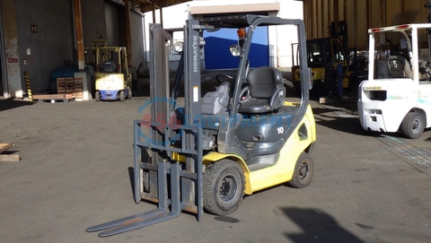Xe nâng dầu 1 tấn Komatsu FD10T-21/200186 năm 2011