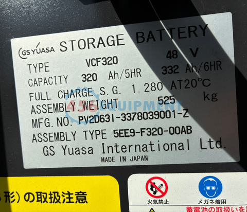Xe Nâng Điện Đứng Lái NYK FBRM15-85B-400/1360-00911 (Năm 2019)