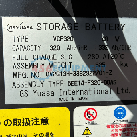 Xe Nâng Điện Đứng Lái NYK FBRM15-85B-330/1360-06726 (Năm 2020)