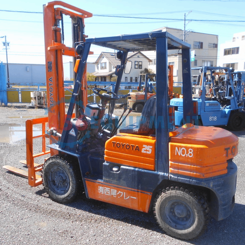 Xe nâng dầu Toyota 5FD25/53709 (2.5 tấn) năm 1991