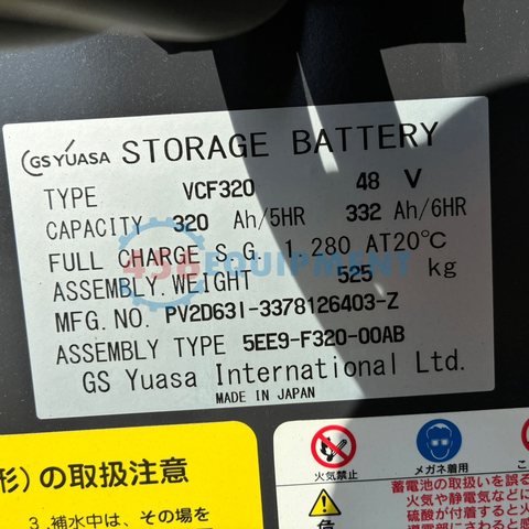 Xe Nâng Điện Đứng Lái NYK FBRM15-85B-400/1360-01016 (Năm 2019)
