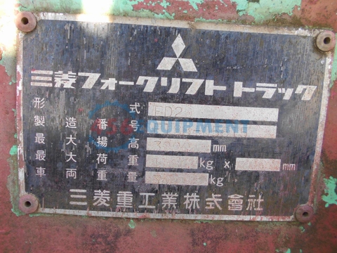 Xe Nâng Dầu 2 Tấn Mitsubishi FD20/F18B-05815 – Siêu Bền, số Sàn, dịch giá linh hoạt