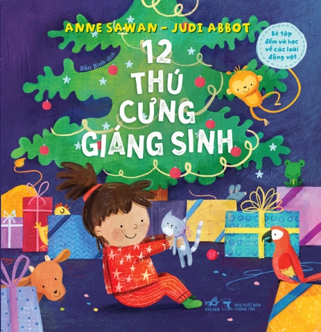 12 thú cưng giáng sinh - Bé tập đếm và học về các loài động vật