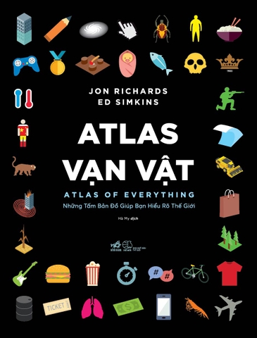 Sách - Atlas vạn vật (Atlas of Everything) (Bìa cứng)