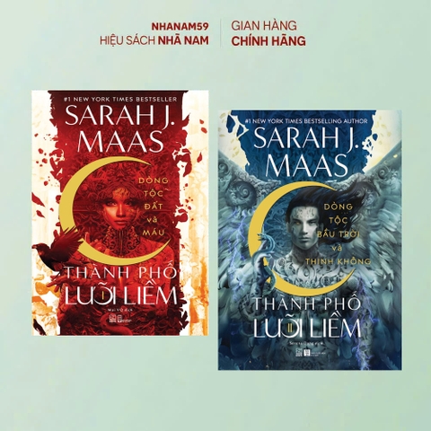 Sách - Combo Thành phố lưỡi liềm (Sarahj. maas) (Nhã Nam)