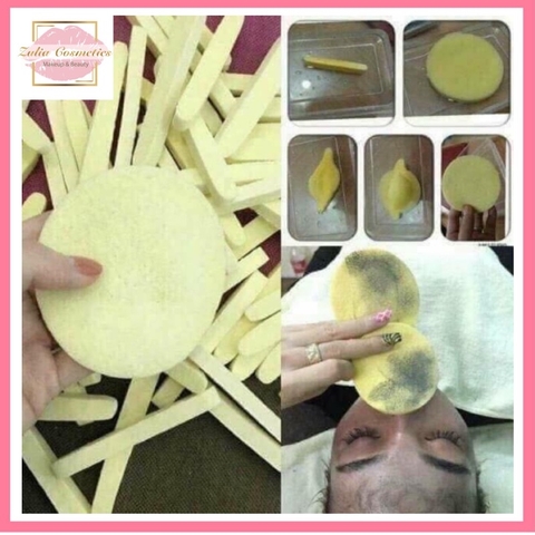 Bông Nở Rửa Mặt giúp da sạch sâu ( chuyên dụng Spa )