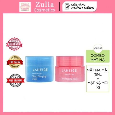 Mặt Nạ Ngủ Mặt / Môi Laneige dưỡng ẩm hồng hào ( Bản Trung )