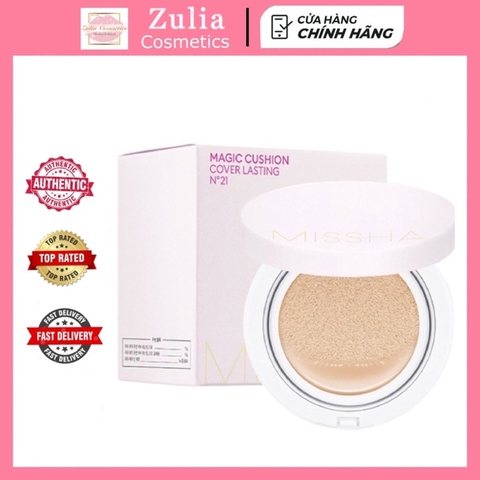 [FREE SHIP] Phấn Nước Cushion Missha Nâng Tone Vỏ Hồng