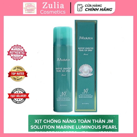 Xịt Chống Nắng Jm Solution Marune Luminious Sun Pray SPF50+