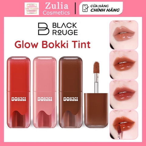 Son Tint Bóng Black Rouge Glow Bokki Tint Căng mọng môi