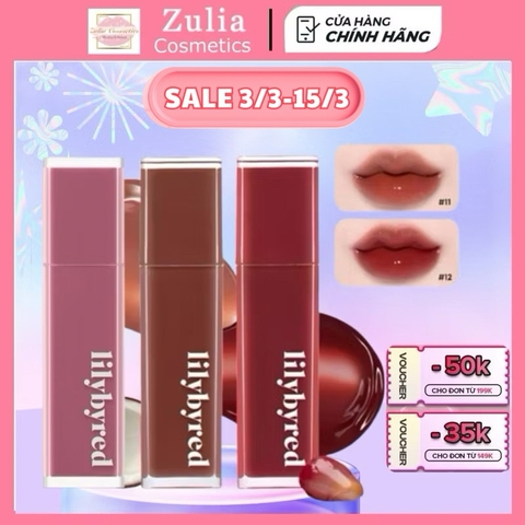 [FREE SHIP] Son Kem Tint LILYBYRED Bloody Liar Coating Tint