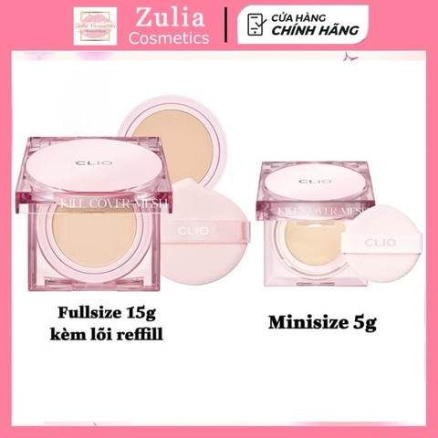 [CLIO] Phấn Nước Căng Bóng Clio Glow Mesh Cushion 5gam