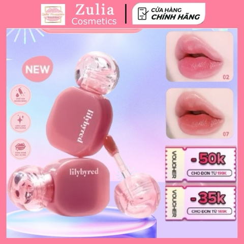 [𝐁𝐚𝐥𝐦𝐢𝐧𝐠 𝐃𝐞𝐰𝐲 𝐓𝐢𝐧𝐭] Son Bóng Lilybyred Blaming Dewy tint mềm môi thiết kế xinh iu