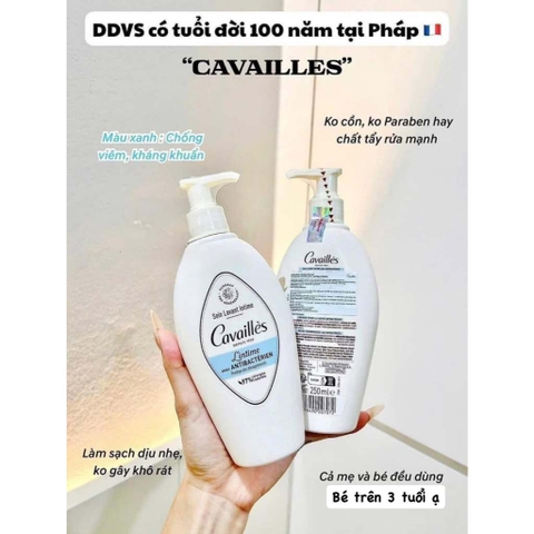 Dung Dịch Vệ Sinh Phụ Nữ Rogé Cavaillès - An Toàn, Kháng Khuẩn, Dưỡng Ẩm, Chăm Sóc Da Nhạy Cảm 100% Từ Thiên Nhiên 250ML