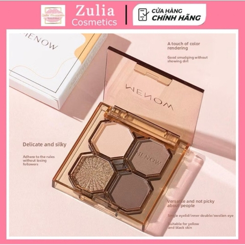 Bảng Phấn Mắt 4 màu MENOW Pop Eye Palette 4g