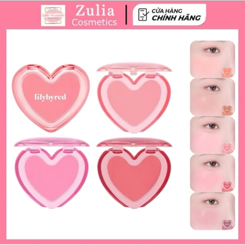 Má Kem Xốp Hạt Nhũ Bắt Sáng Lilybyred Luv Beam Sherbet Cheek 3.5g