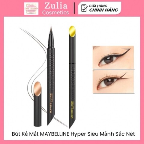 Bút Kẻ Mắt MAYBELLINE Hyper Sharp Liner Extreme Siêu Mảnh Sắc Nét Chống Nước 0.4g