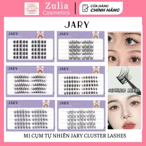 [JARY] Lông Mi Giả Trùm Jary 5 Hàng, Mi Giả Tách Sợi Trang Điểm Tự Nhiên Anime dùng nhiều lần