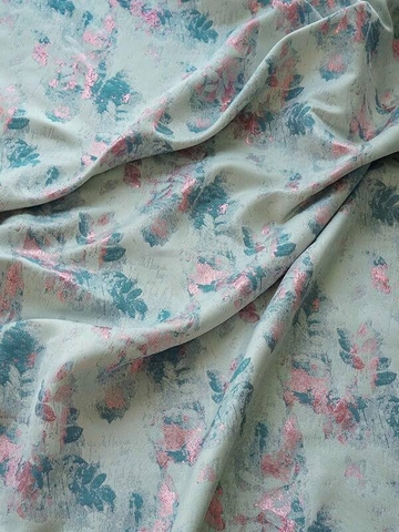 Vải Gấm Kim Tuyến Thọ Hoa – GH24