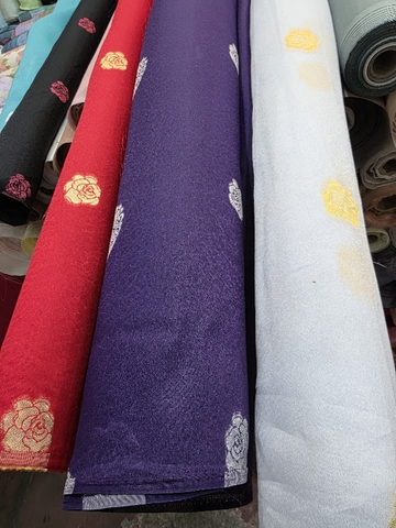 Vải Sa Hàn Ổ Hoa – SH07