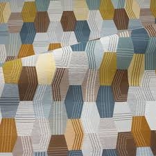 Vải Jacquard (Dệt Nổi) Họa Tiết Hình Học