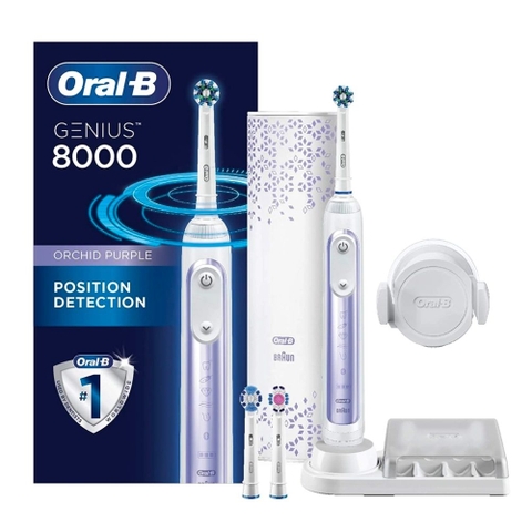 Bàn Chải Điện Oral-B Genius 8000 Chính Hãng