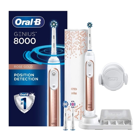 Bàn Chải Điện Oral-B Genius 8000 Chính Hãng