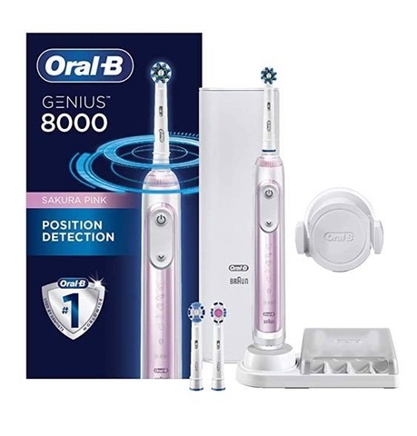 Bàn Chải Điện Oral-B Genius 8000 Chính Hãng