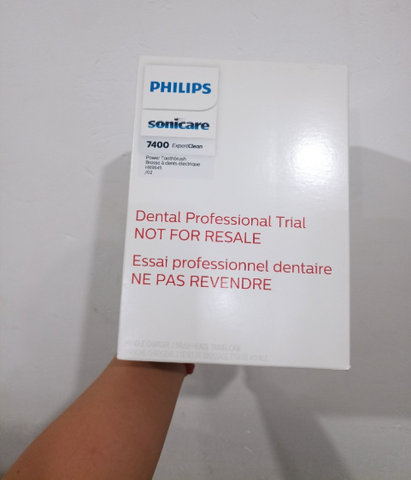 Bàn chải điện Philips Sonicare ExpertClean 7400 Chính Hãng - Bản Dental