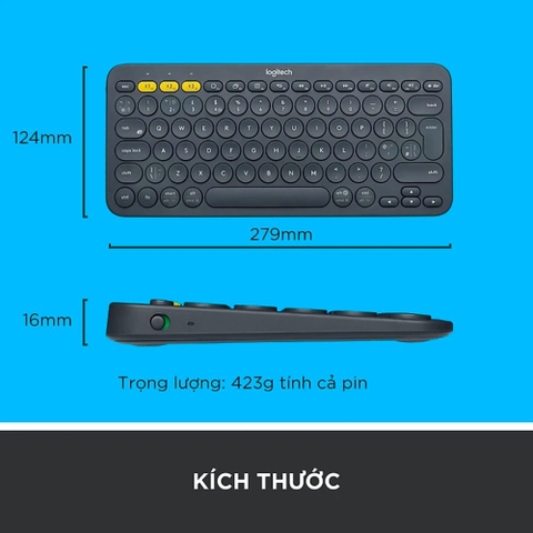Bàn Phím Bluetooth Logitech K380s