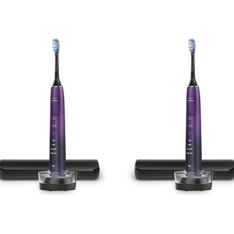 Bàn chải điện Philips Sonicare DiamondClean 9000 Set Đôi HX9914