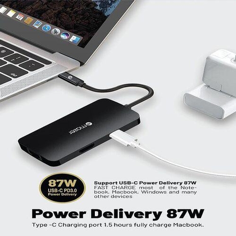 Mazer - Cổng chuyển đổi USB-C 6-in-1 Chính Hãng