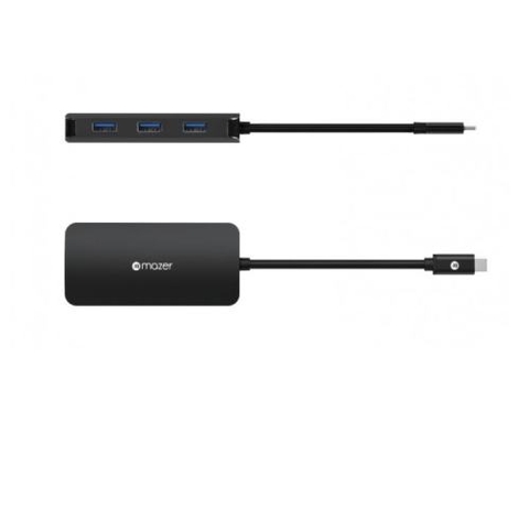 Mazer - Cổng chuyển đổi USB-C 6-in-1 Chính Hãng
