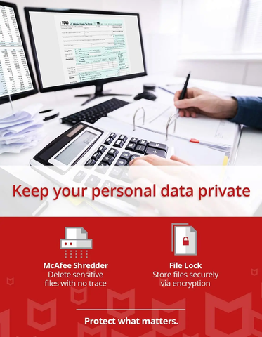 McAfee Total Protection 2024 | 1 Device | 1 Year Subscription