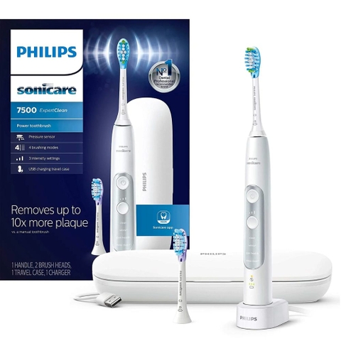 Bàn chải điện Philips Sonicare ExpertClean 7500 Bluetooth Chính Hãng