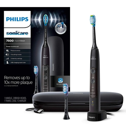 Bàn chải điện Philips Sonicare ExpertClean 7500 Bluetooth Chính Hãng