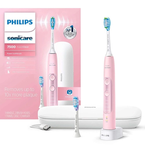 Bàn chải điện Philips Sonicare ExpertClean 7500 Bluetooth Chính Hãng
