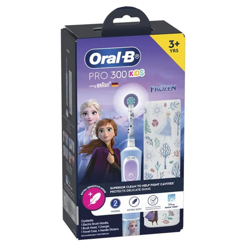 Bàn chải điện trẻ em Oral-B Pro 300 Kids - Chính Hãng