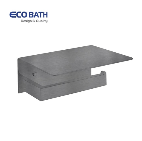 Lô giấy vệ sinh EcoBath EC3068BU màu ghi xám