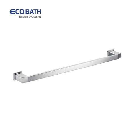 Vắt khăn đơn EcoBath EC215-08 màu inox bóng