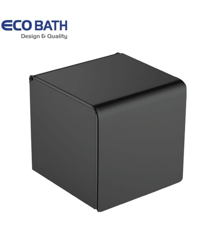 Lô giấy vệ sinh EcoBath EC3006MB màu đen mờ