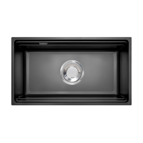 Chậu rửa chén Posco 304 Linen dập nổi Kluger KF7850FS Basic