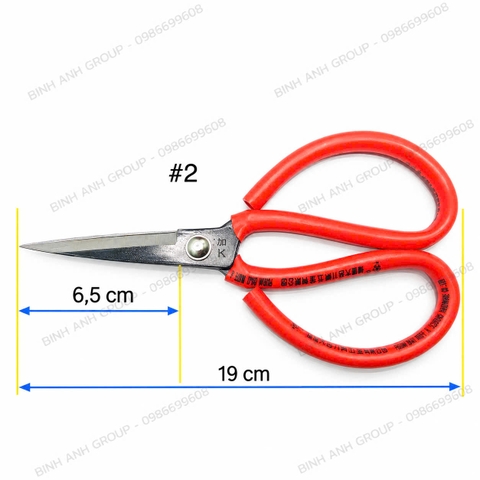 Kéo bổ cơi, bổ túi số 1,2,3,4 DAIJI